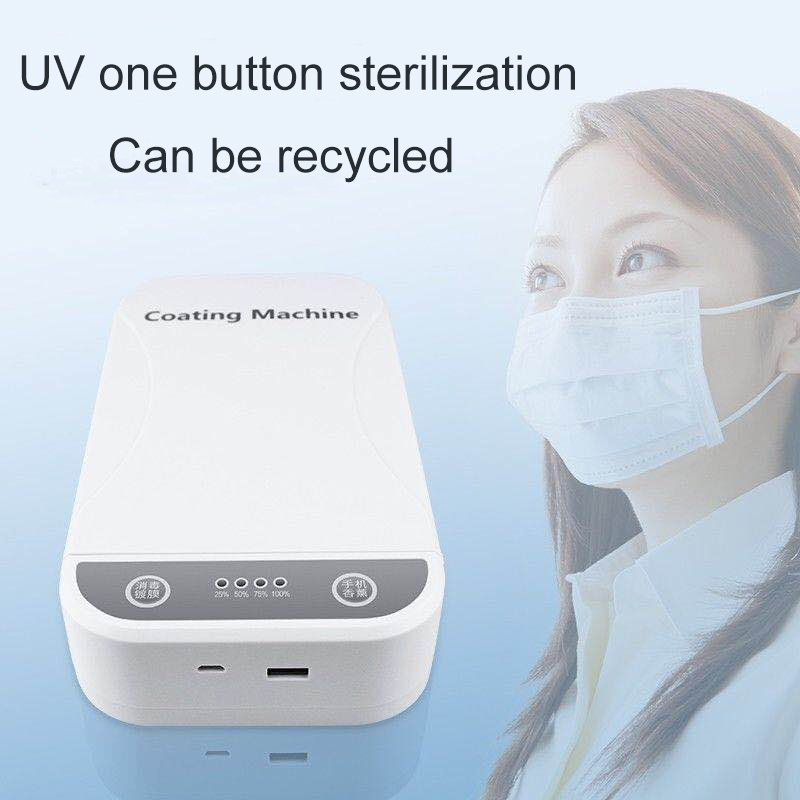 Disinfection Machine UV Sterilizer Sellofoni Naamiomaski Disection Box Sterilisation Box